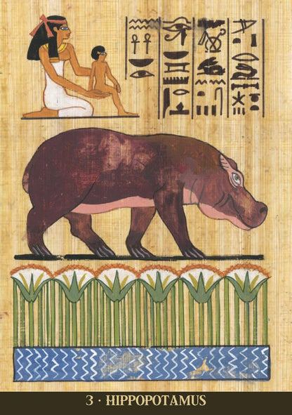 Egyptian Sacred Animals Oracle Lo Scarabeo