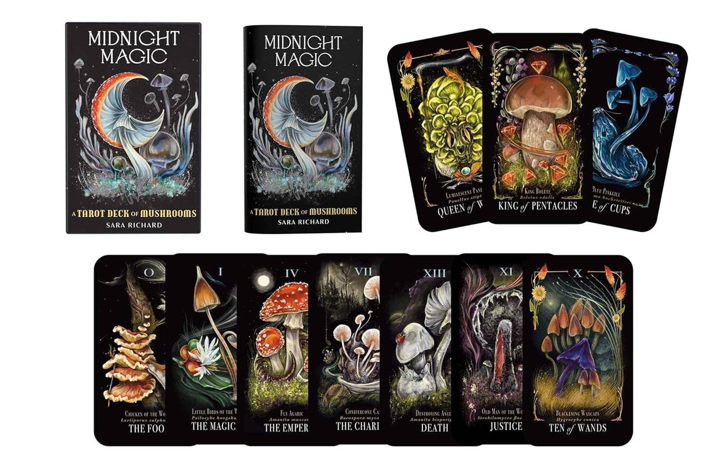 Midnight Magic Tarot Cards Adams Media