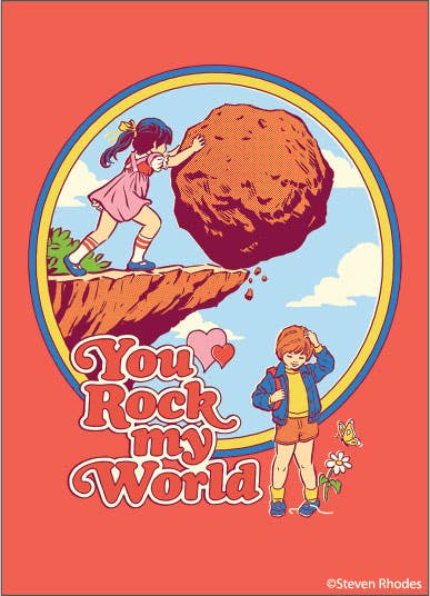 You Rock my World MAGNET