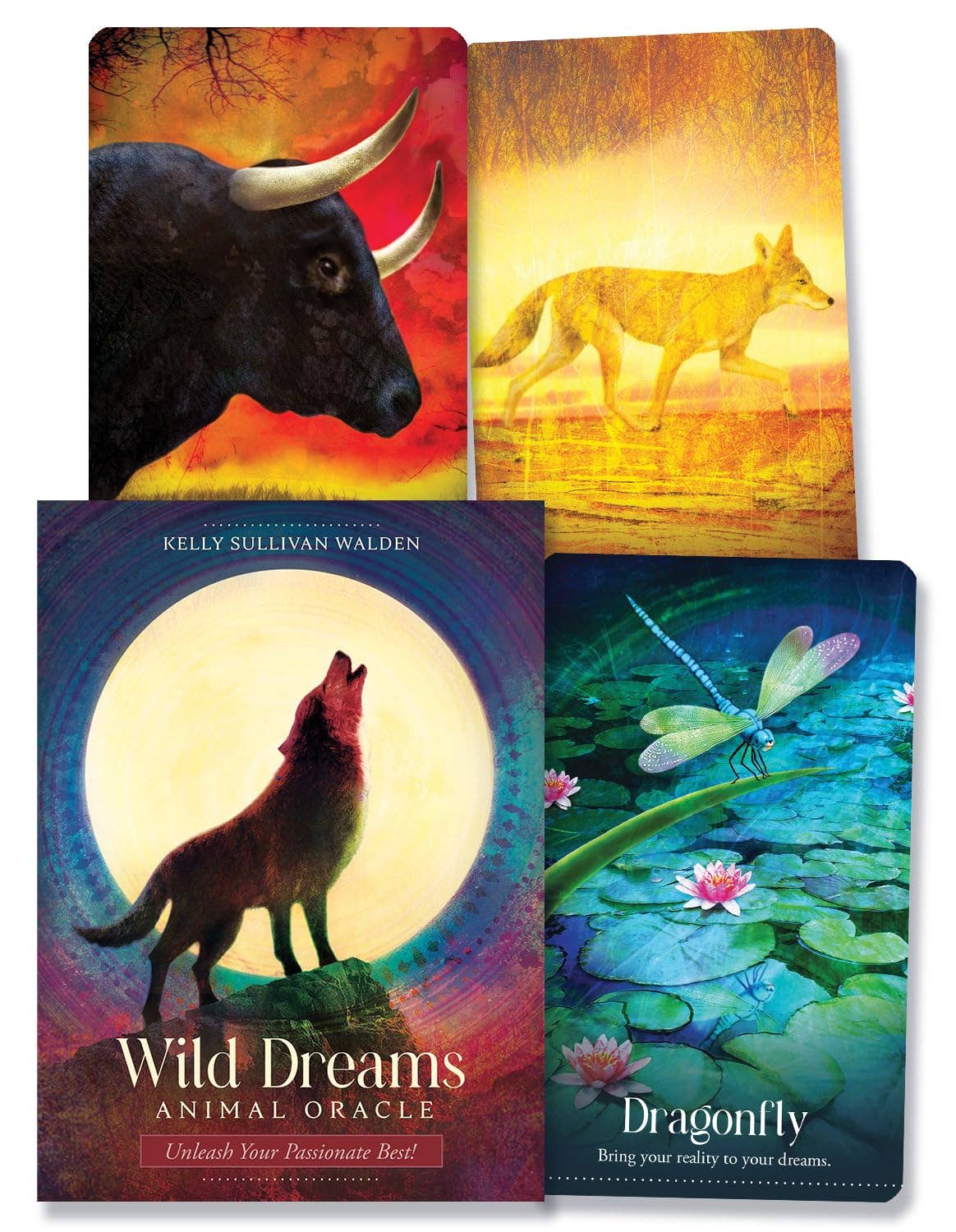 Wild Dreams Animal Oracle Cards Blue Angel