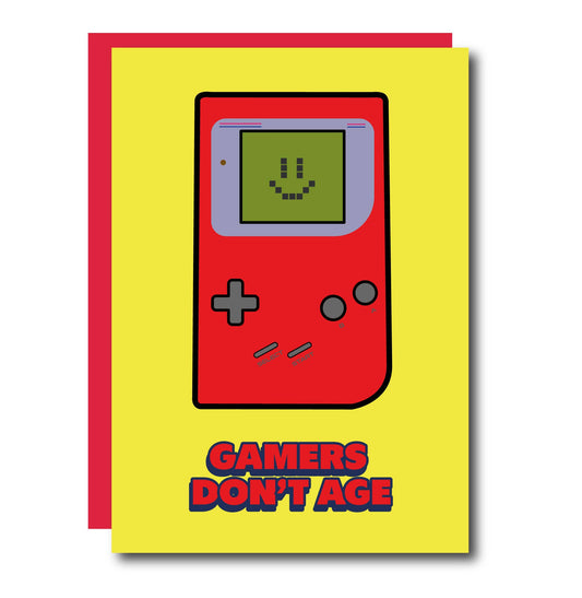 Gamers Don't Age - Gameboy