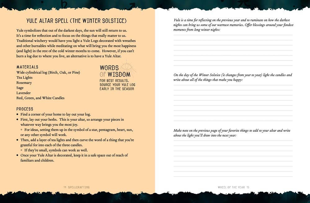Spellcraft: A Guided Journal for Casting, Cleansing, and ...