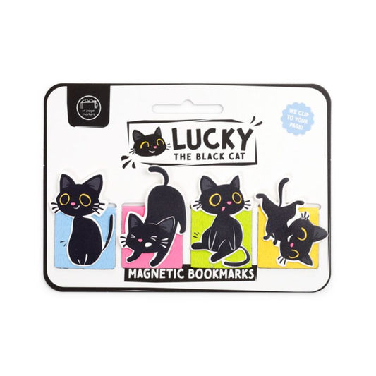 Lucky the Black Cat - Bookmark