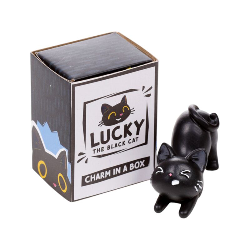 Lucky the Black Cat - Figurica