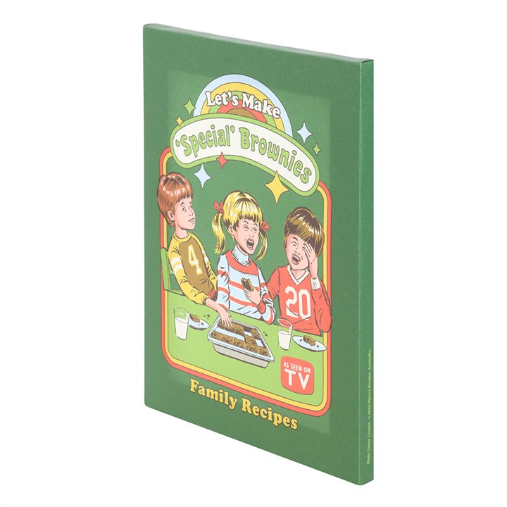 Let's Make Special Brownies Platno