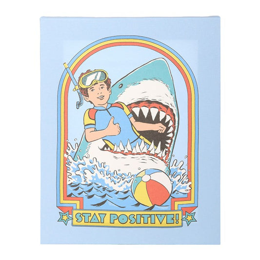 Stay Positive Platno