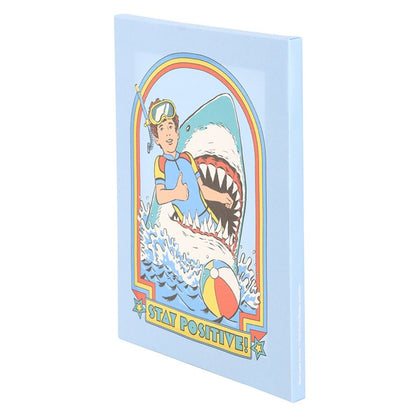 Stay Positive Platno