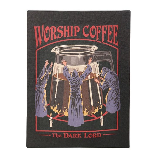 Worship Coffee Platno