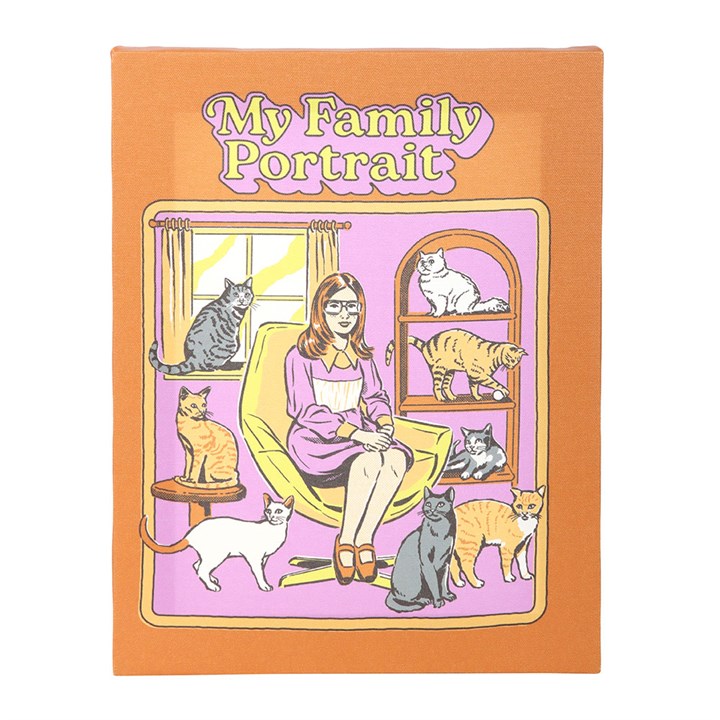 My Family Portrait Platno