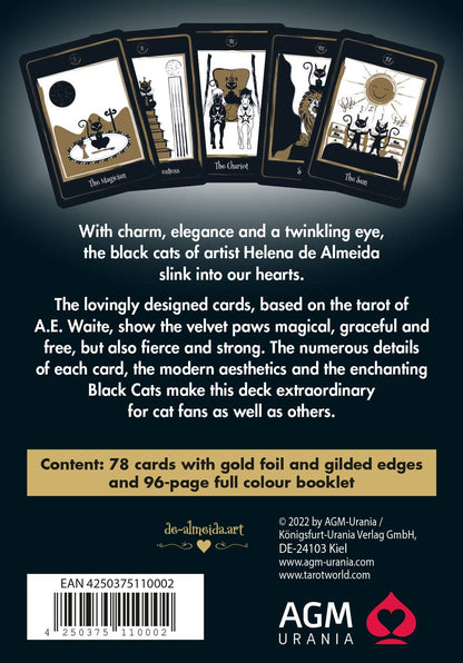 Golden Black Cat Tarot