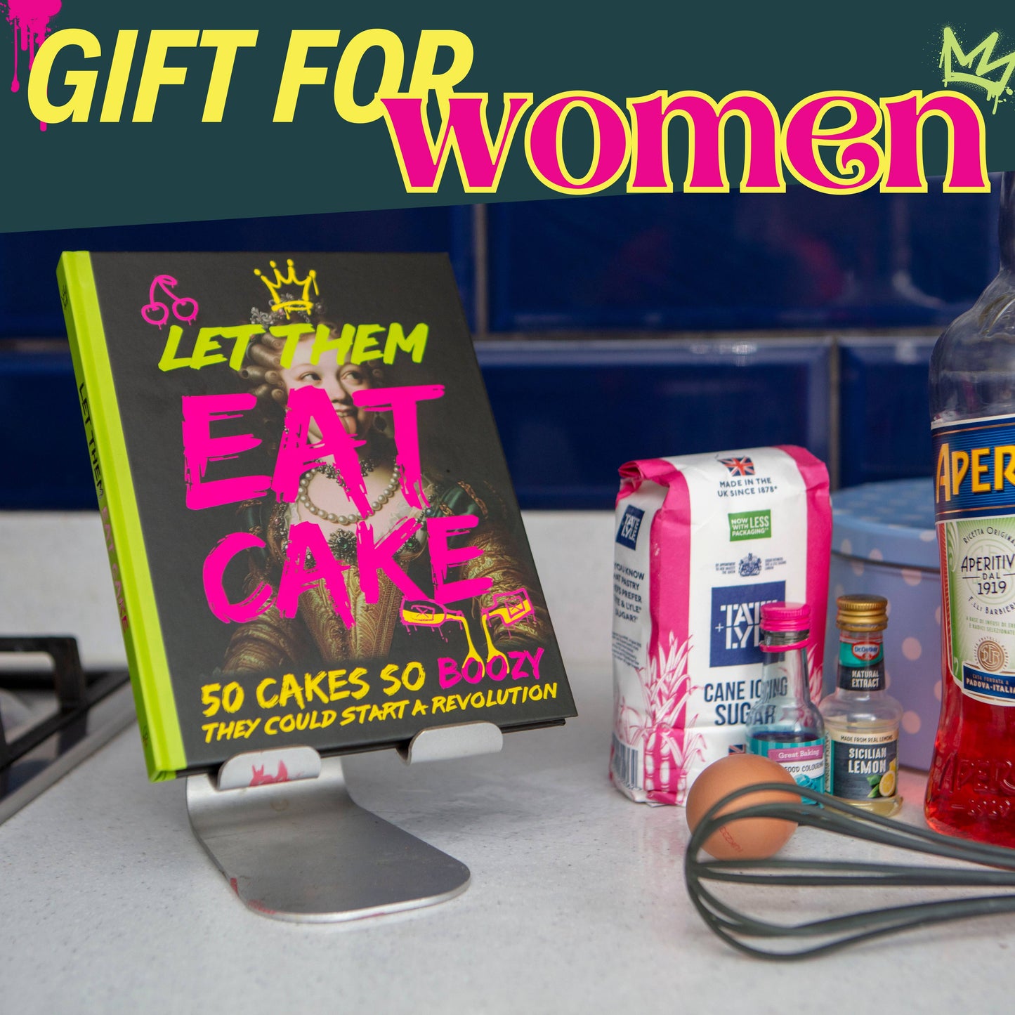 Let Them Eat Cake Recipe Gift Book: 50 Boozy Cakes