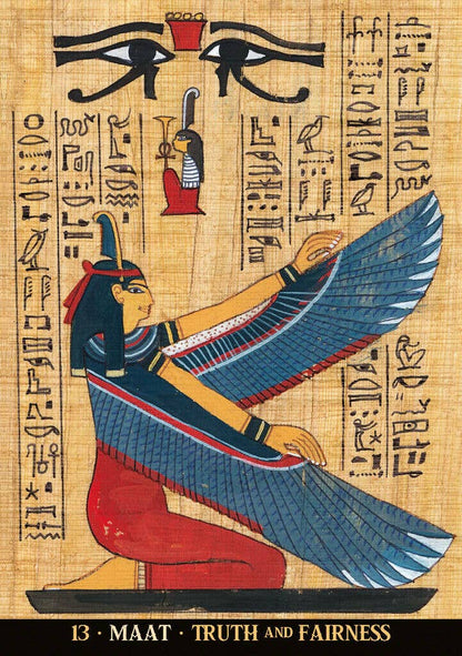 Egyptian Gods Oracle Lo Scarabeo