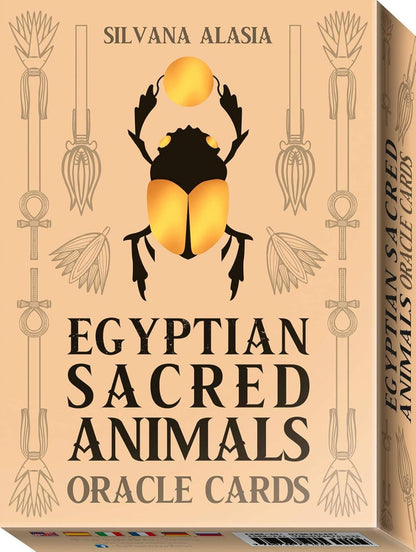 Egyptian Sacred Animals Oracle Lo Scarabeo