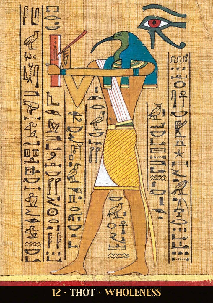 Egyptian Gods Oracle Lo Scarabeo
