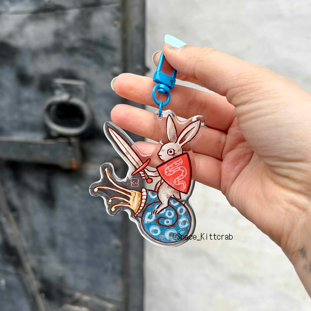 Obesek Medieval Bunny