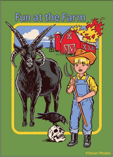 Fun at the farm MAGNET