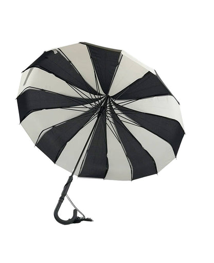 Pagoda Umbrella Črno-bela