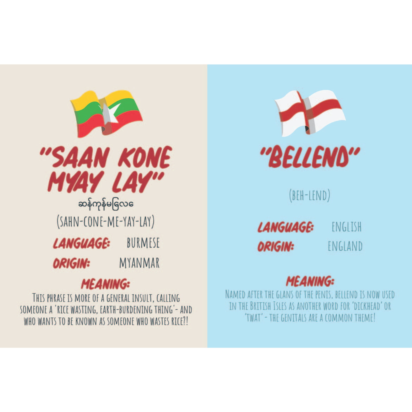 How To Swear in 96 Languages