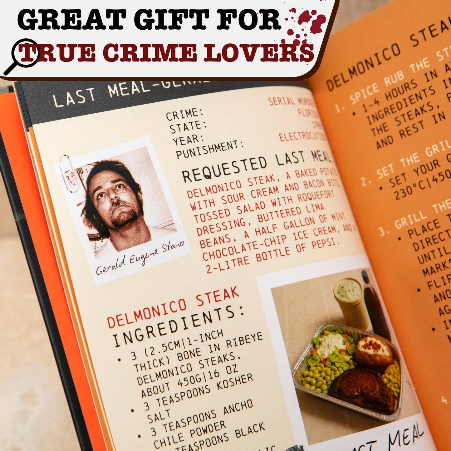 Death Row Cookbook: Famous Last Meals with Recipes