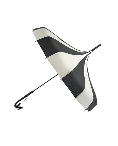 Pagoda Umbrella Črno-bela