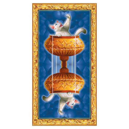 Tarot Of White Cats Cards Deck Lo Scarabeo