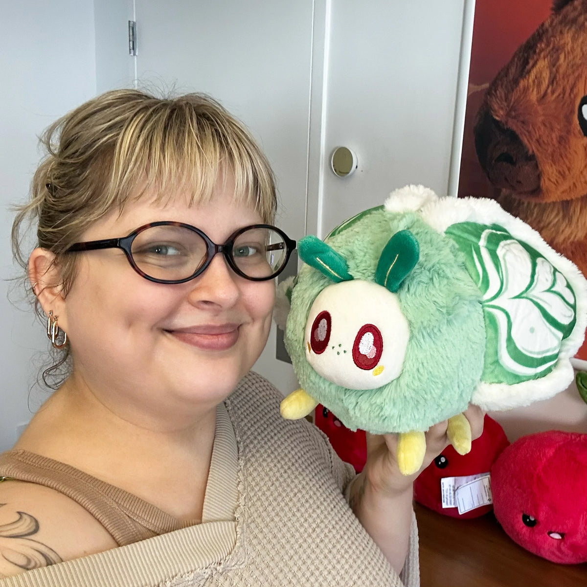 Mini Squishable Matcha Moth